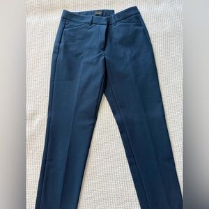 White House Black Market Navy Straight-Leg Dress Pants